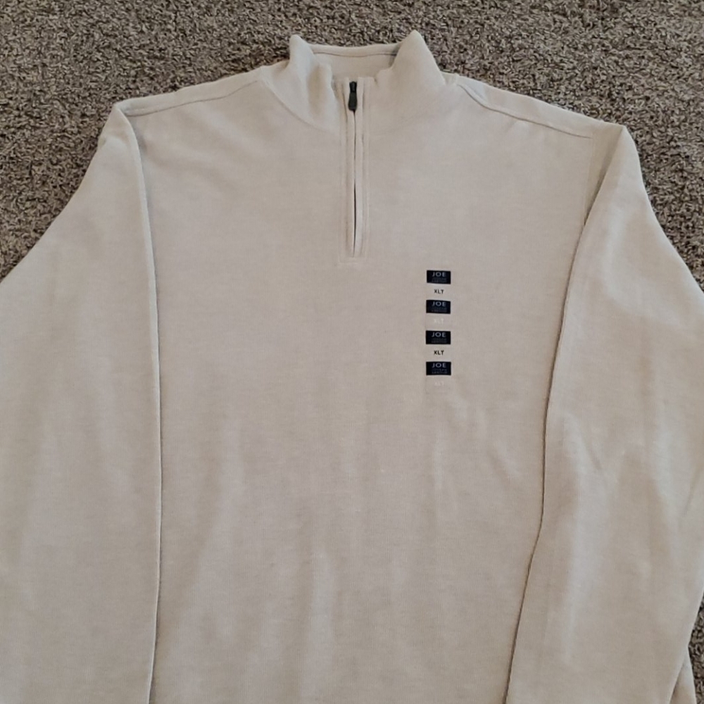 Joseph Abboud XLT Cream Sweater